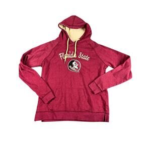 Florida State Seminoles Hoodie Women's Medium FSU Colosseum Burgundy Pullover *